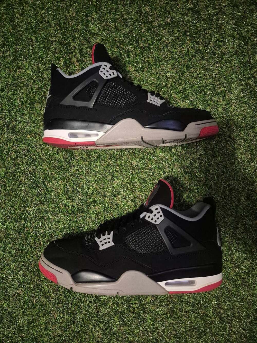 Jordan Air Jordan 4 Retro Bred Black Fire Red